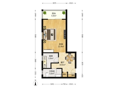 青島國際花園 低總價帶裝修二手房，廚衛設施一應俱全