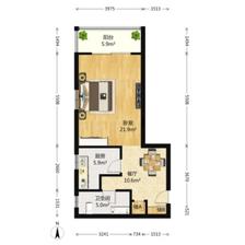 國際花園低總價(jià)帶裝修平房，廚衛(wèi)齊全，高性價(jià)比二手房源推薦